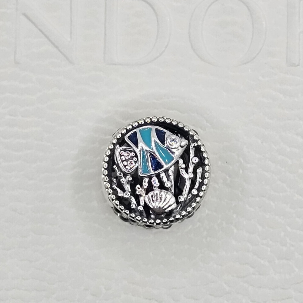 🏝 Authentic Pandora ⭐️RETIRED⭐️ TROPICAL CHARM